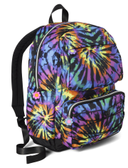 Girls Tie Dye Cargo Backpack