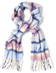Tween Girls Plaid Scarf