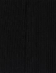 Tween Girls Ribbed Tights