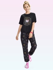 Tween Girls Butterfly Constellation Pajama Pants