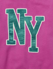 Tween Girls NY Fleece Oversized Sweatshirt