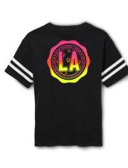 Tween Girls LA Oversized Graphic Tee