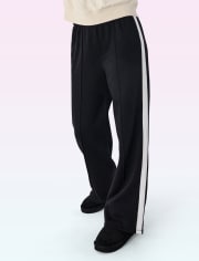 Pantalones anchos de polar para niñas Tween