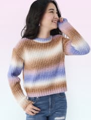 Tween Girls Ombre Sweater