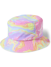 Tween Girls Marble Bucket Hat