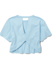 Tween Girls Cutout Boxy Tee