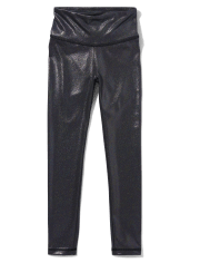Tween Black Leatherette Legging – Expectations of Brookhaven