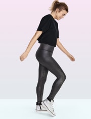 Tween Girls Shine High Rise Leggings
