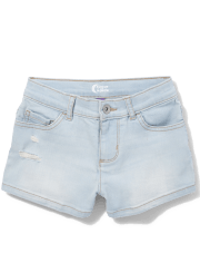 Tween Girls Denim Shortie Shorts