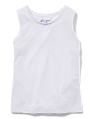 Tween Niña Quick Dry Twist Back Camisetas sin mangas Top