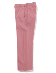 Tween Girls Ribbed Panel Fleece Jogger Pants