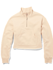 Tween Girls Fleece Half Zip Sweatshirt