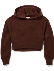 Tween Girls Cropped Hoodie
