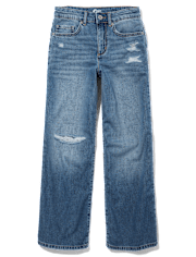 Tween Girls Slouchy Wide Leg Jeans