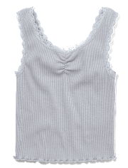 Tween Girls Ribbed Cinch Tank Top