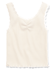 Tween Girls Ribbed Cinch Tank Top