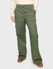 Tween Girls Drapey Cargo Pants