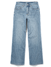 Tween Girls Low Rise Wide Leg Jeans