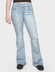 Tween Girls Super Flare Jeans