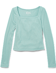Top de canalé para niña Tween