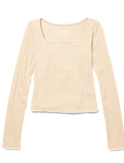 Top de canalé para niña Tween