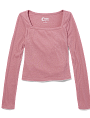 Tween Girls Ribbed Top