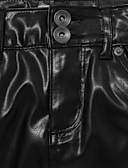 Tween Girls Faux Leather Skirt