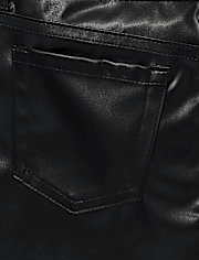 Tween Girls Faux Leather Skirt
