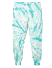 Tween Girls Tie Dye Fleece Jogger Pants