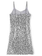 Tween Girls Sequin Slip Dress