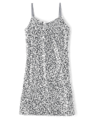 Tween Girls Sequin Slip Dress