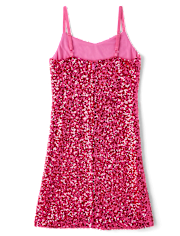 Tween Girls Sequin Slip Dress