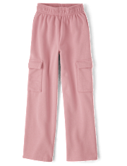 Tween Girls Fleece Cargo Pants
