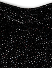 Tween Girls Glitter Velour Fit And Flare Dress