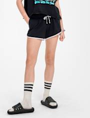 Tween Girls Contrast Dolphin Shorts