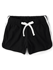 Tween Girls Contrast Dolphin Shorts