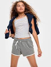 Tween Girls Contrast Dolphin Shorts