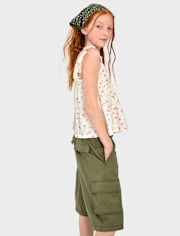 Tween Baggy Cargo Jorts