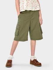 Tween Baggy Cargo Jorts