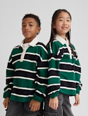 Tween Oversized Rugby Polo