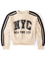 Tween Girls Graphic Premium Fleece Sweatshirt