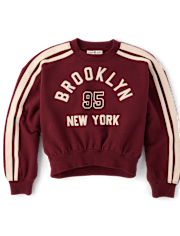 Tween Girls Graphic Premium Fleece Sweatshirt