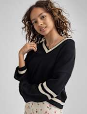 Tween Girls Varsity Sweater