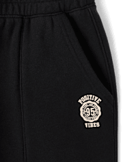 Tween Girls Oversized Premium Fleece Joggers