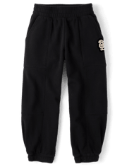 Tween Girls Oversized Premium Fleece Joggers