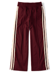 Tween Girls Wide Leg Track Pants