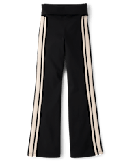 Tween Girls Foldover Flare Leggings