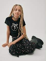 Tween Girls Graphic Baby Tee