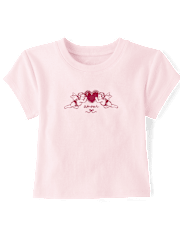 Tween Girls Graphic Baby Tee