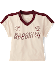 Tween Girls Quick Dry Sporty Baby Tee